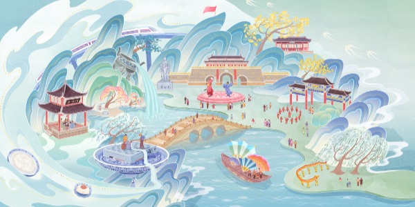 國潮插畫