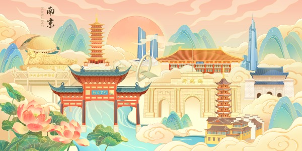 城市插畫