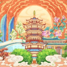 厦门城市插画