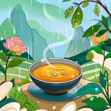 谷雨插画