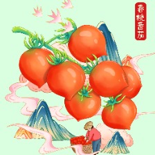 春桃小番茄手绘