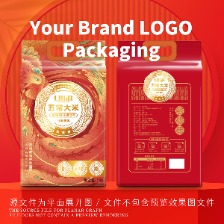 大米包装国潮凤凰
