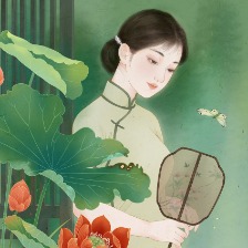 民国旗袍女孩