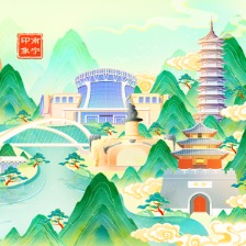 南寧國(guó)潮插畫