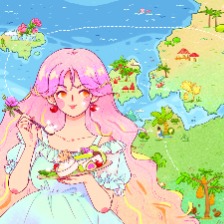 尋找美膚秘訣的女生