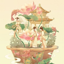 四雅事之插花
