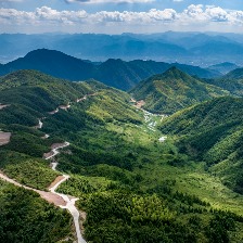 绿色高山