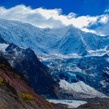 西藏米堆冰川