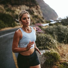 戶外慢跑運動