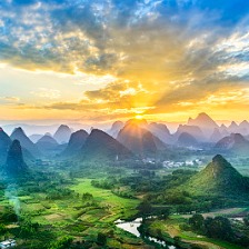 桂林山水風(fēng)光