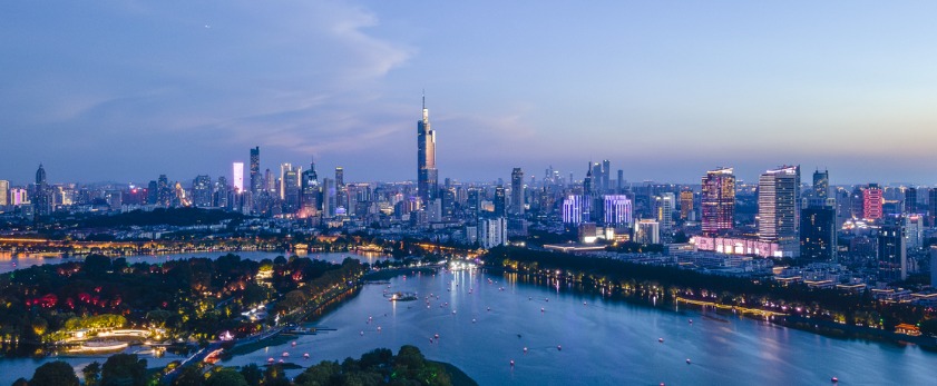 南京城市全景