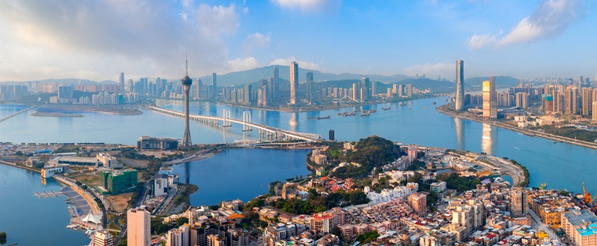 澳门与珠海城市环境