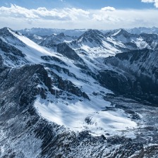 雪山冰川