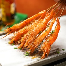 烤虾