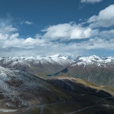 雪山群峰