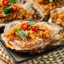 蒜蓉粉丝烤生蚝