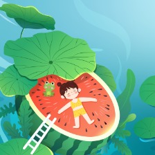夏天插画