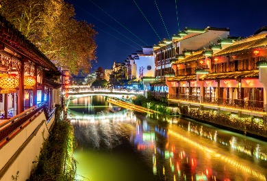 秦淮河畔