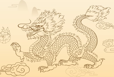 动物线稿
