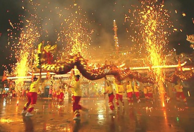 新年场景