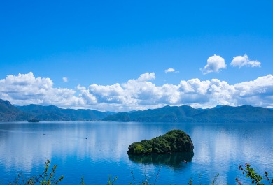 湖景