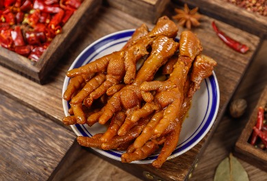卤鸡爪