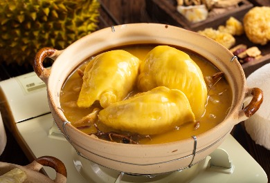 榴莲鸡煲